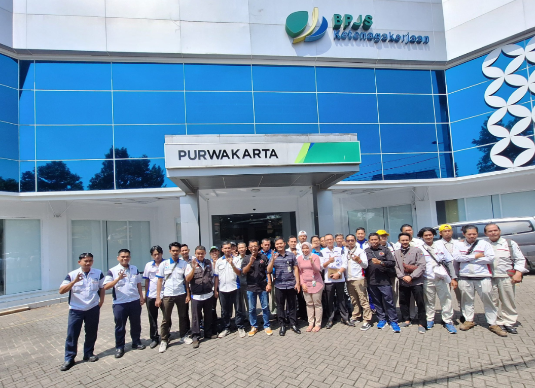 BPJS Ketenagakerjaan Audiensi Dengan PC AMK FSPMI Purwakarta