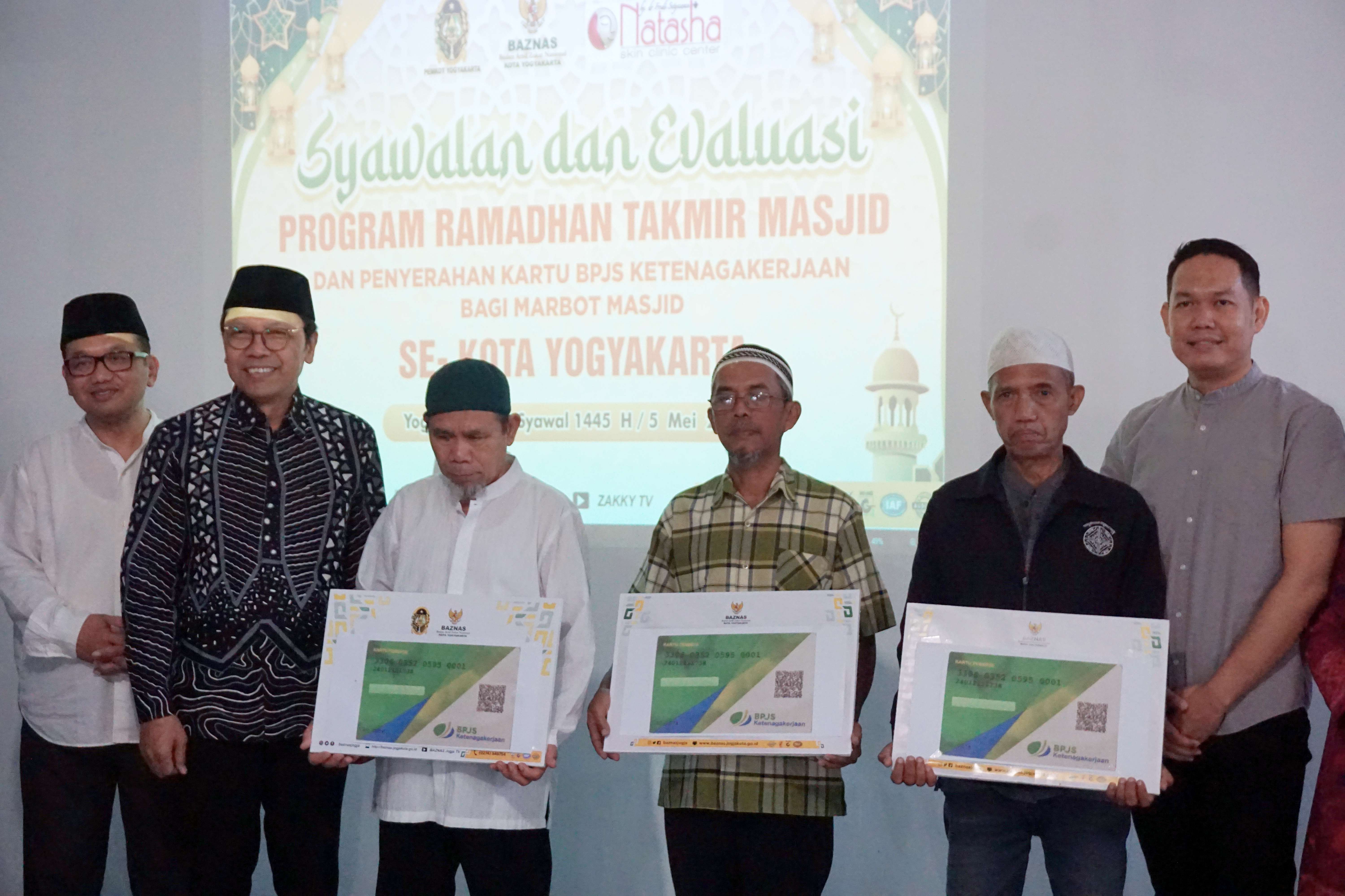 377 Marbot Masjid se-Kota Yogya Kini Miliki BPJS Ketenagakerjaan