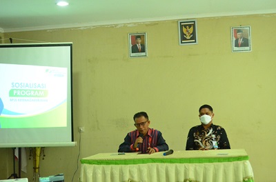BPJS Ketenagakerjaan Sosialisasi di Kemenag Sikka