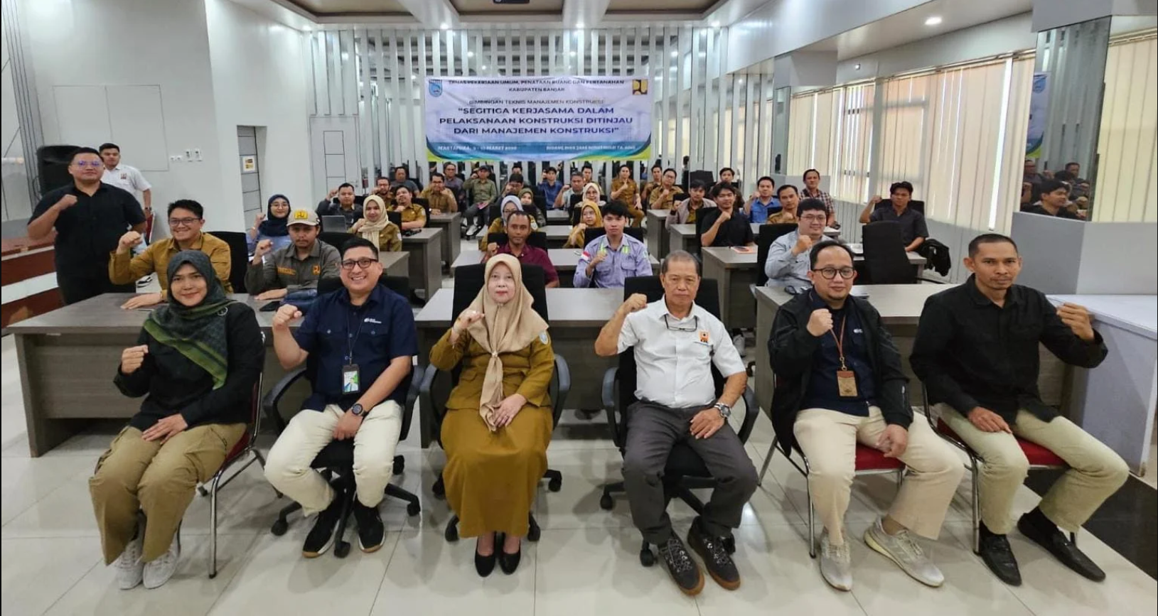 BPJS Ketenagakerjaan Banjarmasin Dan Dinas Puprp Kabupaten Banjar Perkuat Perlindungan Pekerja Jasa Konstruksi