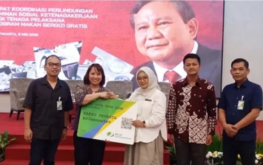 Perlindungan Sosial Ribuan Pekerja Program MBG Dijamin BPJS Ketenagakerjaan