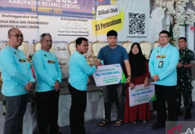 BPJamsostek Curup salurkan santunan di Rejang Lebong