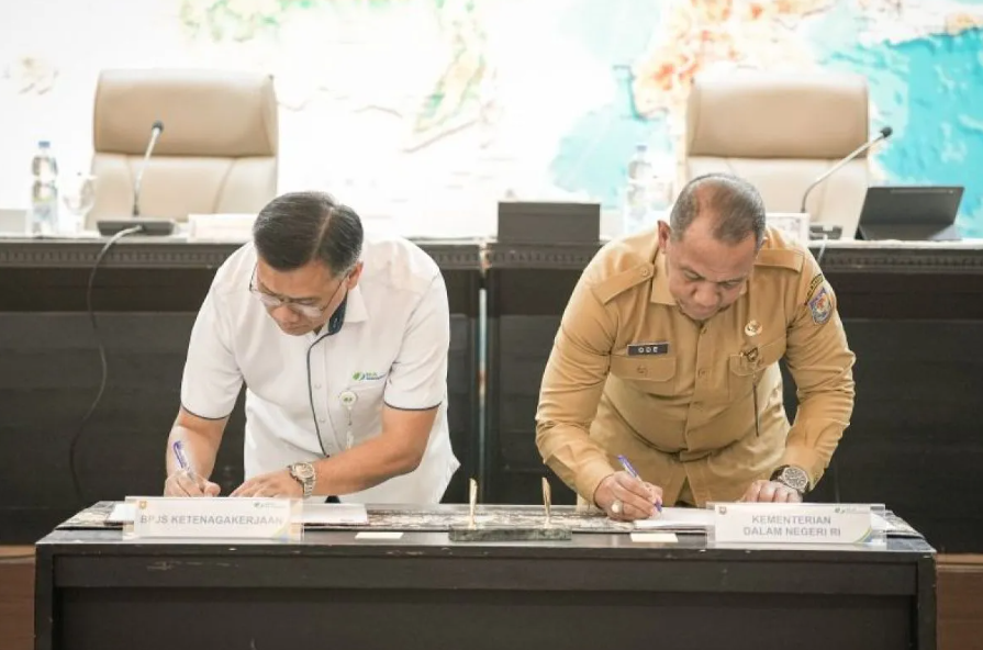 Kemendagri dan BPJS Ketenagakerjaan fasilitasi perlindungan jamsos desa