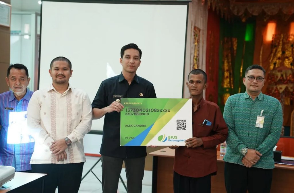 620 petani Sawahlunto dilindungi BPJS Ketenagakerjaan