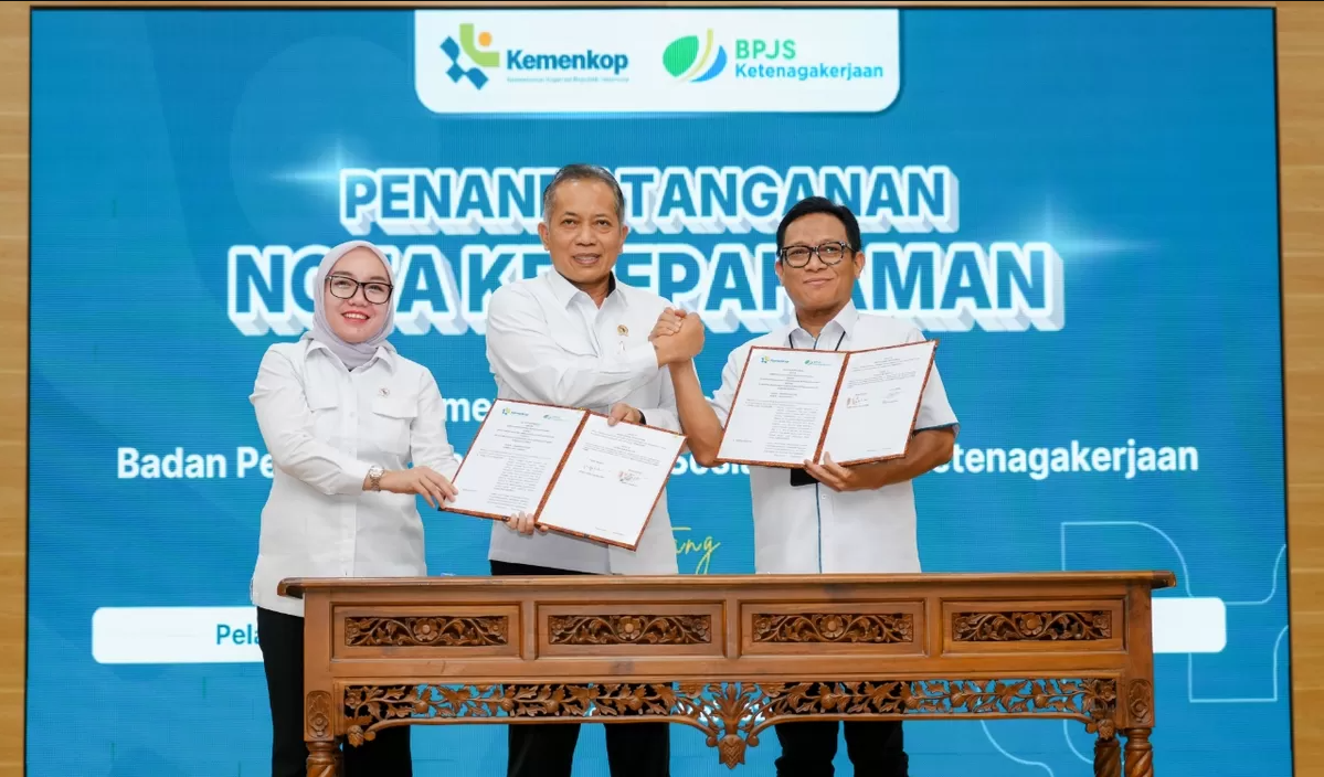 Seluruh Pengurus Koperasi dan Kopdes Merah Putih Ditarget Miliki Perlindungan Jamsos Ketenagakerjaan
