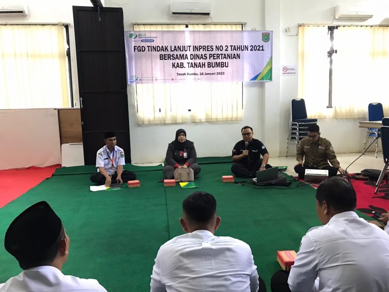 BPJAMSOSTEK dan Dinas Pertanian Gelar FGD Tindak Lanjut INPRES