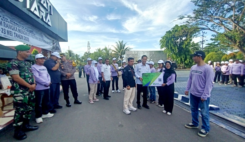 Peserta FBIM 2025 Barito Utara Dibekali Perlindungan BPJS Ketenagakerjaan