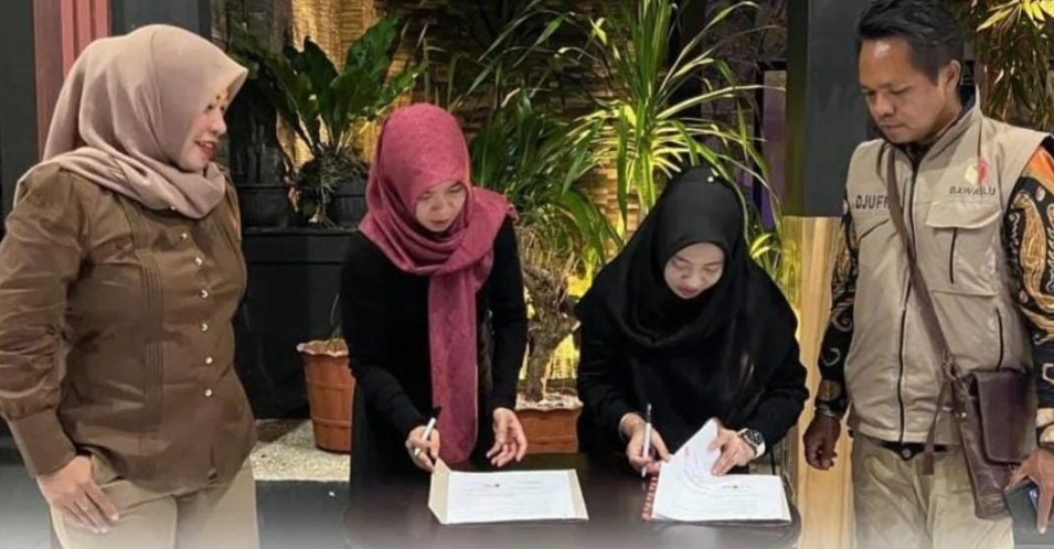 Bentuk Perlindungan kepada Pengawas Pilkada, Bawaslu Kaimana Teken MoU dengan BPJS Ketenagakerjaan