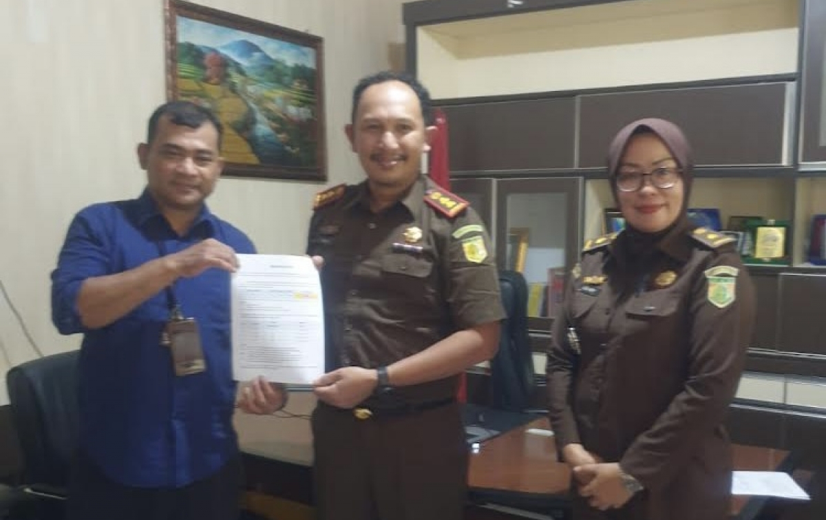 BPJamsostek Palas Rapat Kerja Bersama Kejari